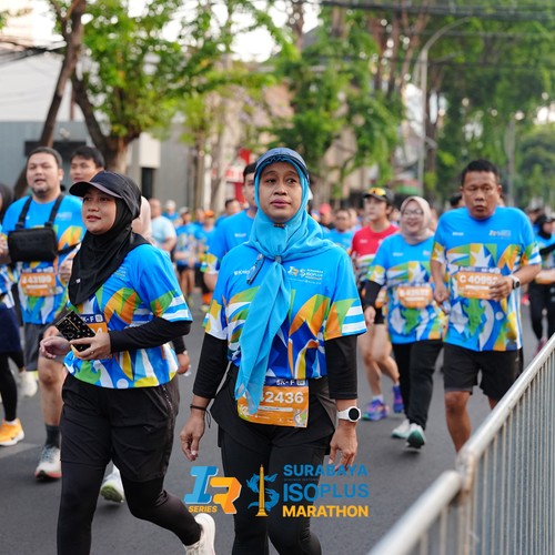 Race photo from SURABAYA ISOPLUS MARATHON 2026
