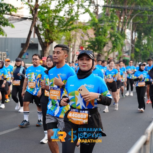 Race photo from SURABAYA ISOPLUS MARATHON 2026