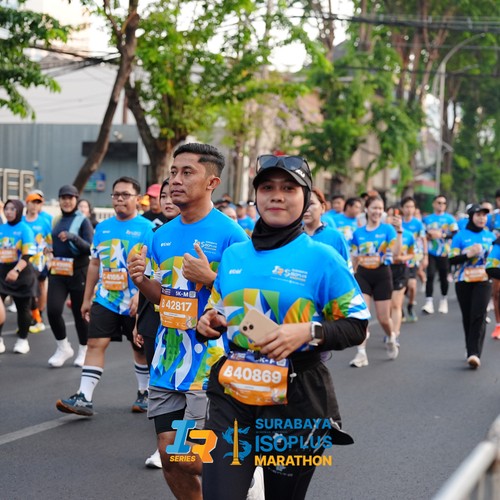 Race photo from SURABAYA ISOPLUS MARATHON 2026