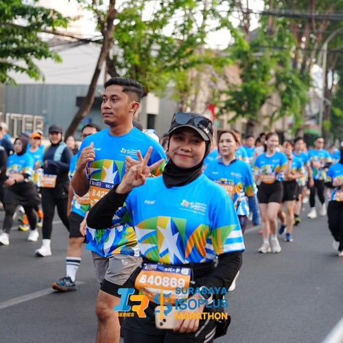 Race photo from SURABAYA ISOPLUS MARATHON 2026