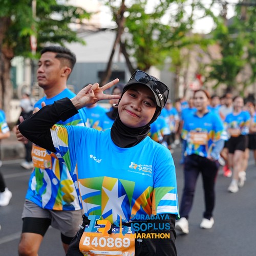 Race photo from SURABAYA ISOPLUS MARATHON 2026