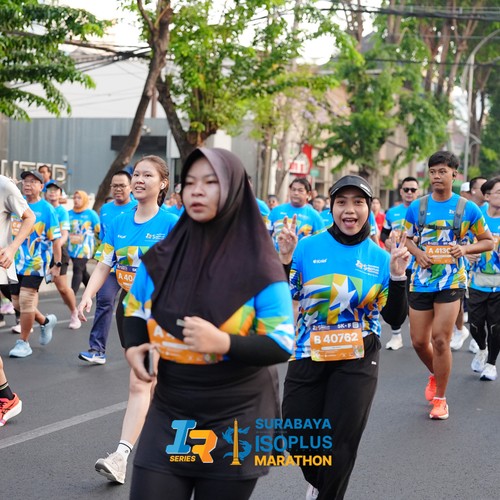 Race photo from SURABAYA ISOPLUS MARATHON 2026
