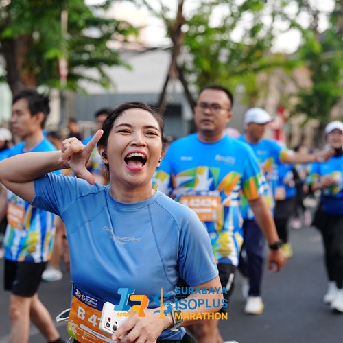 Race photo from SURABAYA ISOPLUS MARATHON 2026