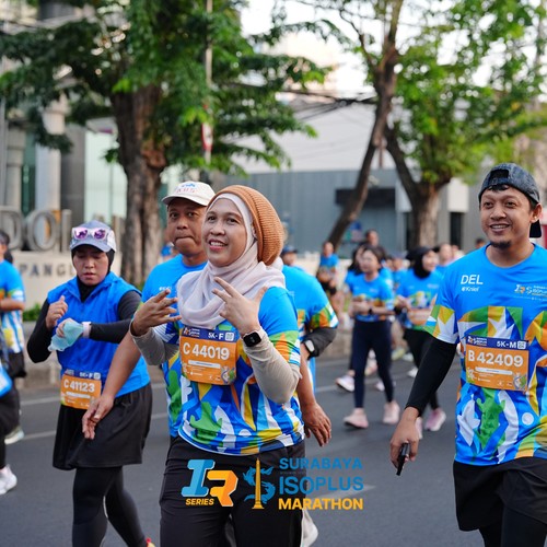 Race photo from SURABAYA ISOPLUS MARATHON 2026