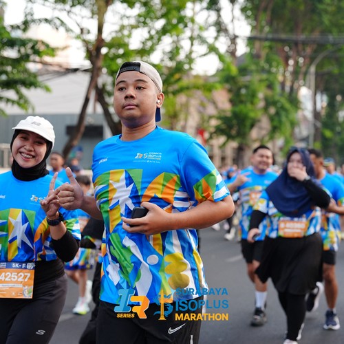 Race photo from SURABAYA ISOPLUS MARATHON 2026