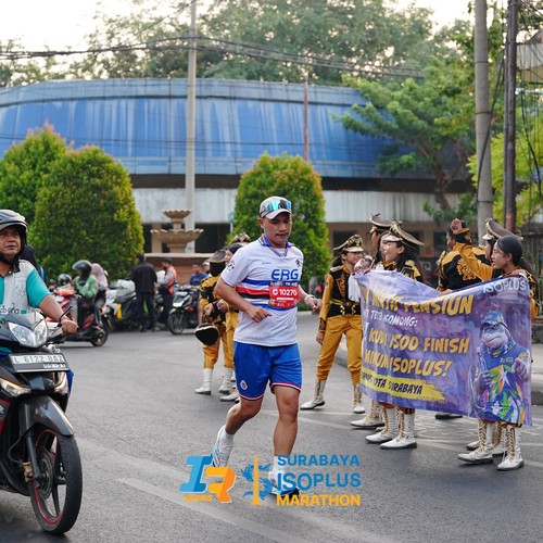 Race photo from SURABAYA ISOPLUS MARATHON 2026