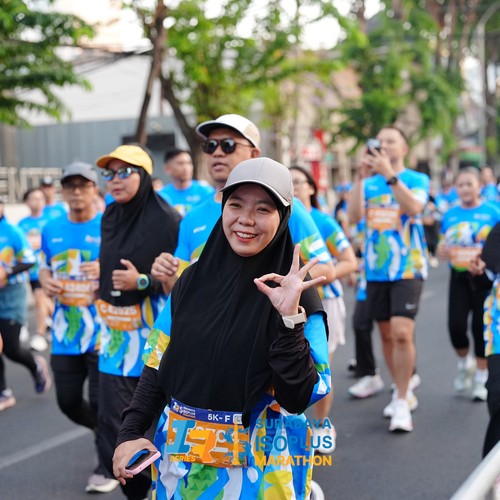 Race photo from SURABAYA ISOPLUS MARATHON 2026