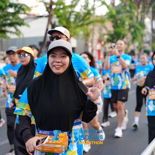 Race photo from SURABAYA ISOPLUS MARATHON 2026