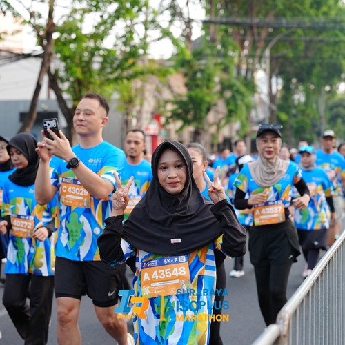 Race photo from SURABAYA ISOPLUS MARATHON 2026