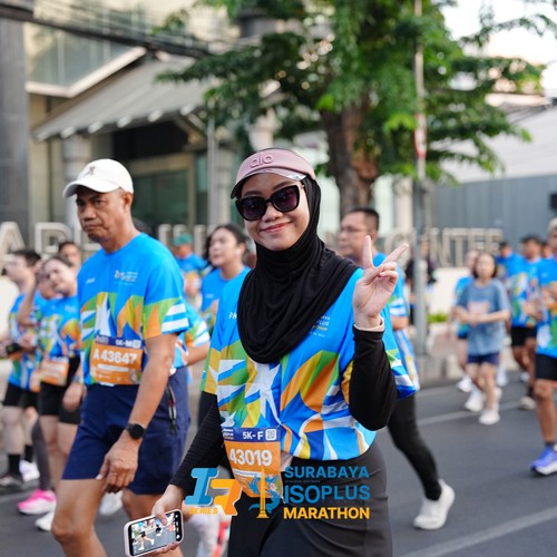 Race photo from SURABAYA ISOPLUS MARATHON 2026