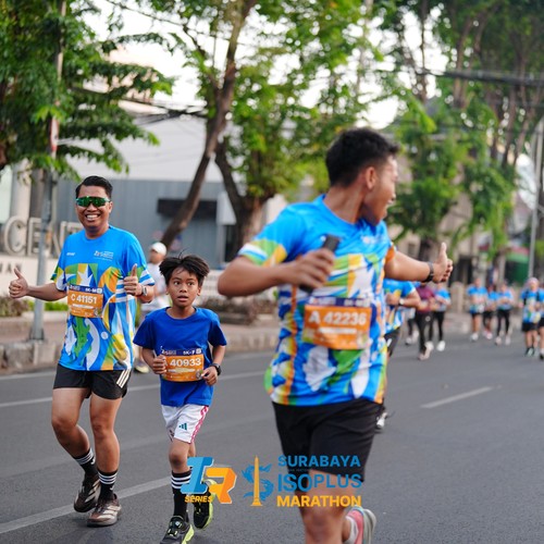 Race photo from SURABAYA ISOPLUS MARATHON 2026