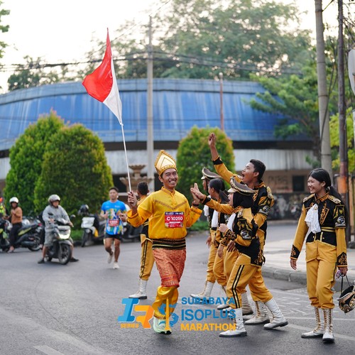 Race photo from SURABAYA ISOPLUS MARATHON 2026