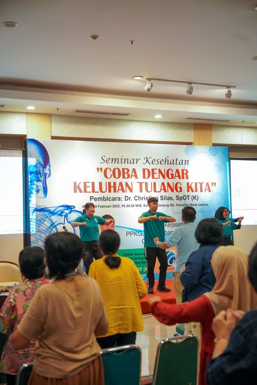 Race photo from Seminar Kesehatan : Coba Dengar Keluhan Tulang Kita