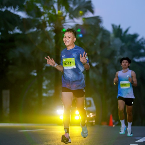 Race photo from BOGORUN 2026
