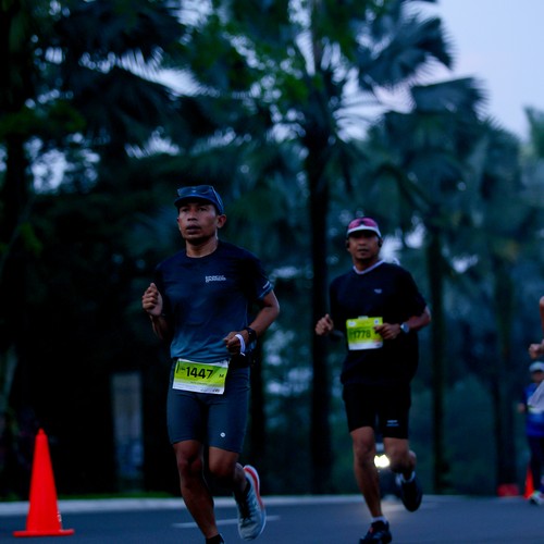 Race photo from BOGORUN 2026
