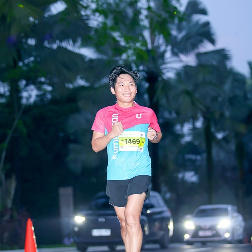 Race photo from BOGORUN 2026