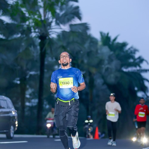 Race photo from BOGORUN 2026