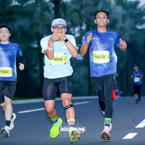 Race photo from BOGORUN 2026