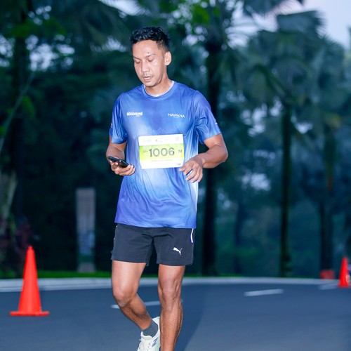 Race photo from BOGORUN 2026