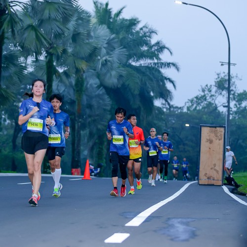 Race photo from BOGORUN 2026