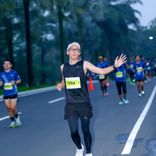 Race photo from BOGORUN 2026