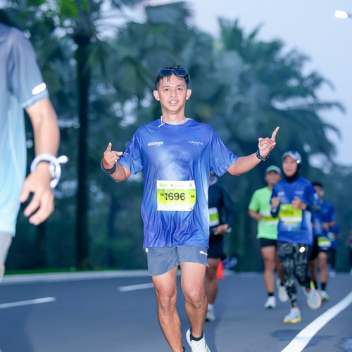 Race photo from BOGORUN 2026
