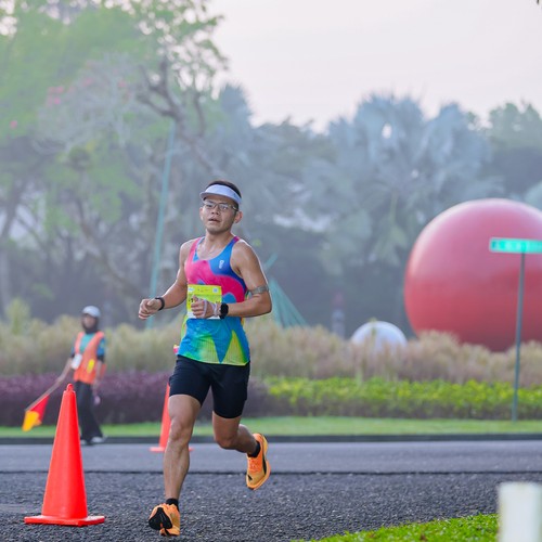 Race photo from BOGORUN 2026