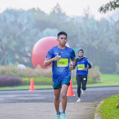Race photo from BOGORUN 2026