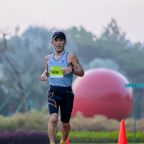 Race photo from BOGORUN 2026