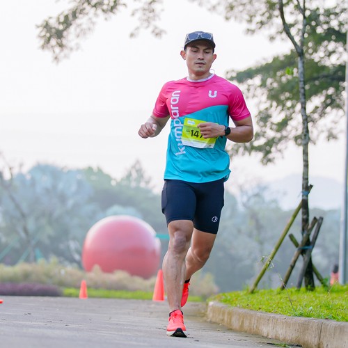 Race photo from BOGORUN 2026