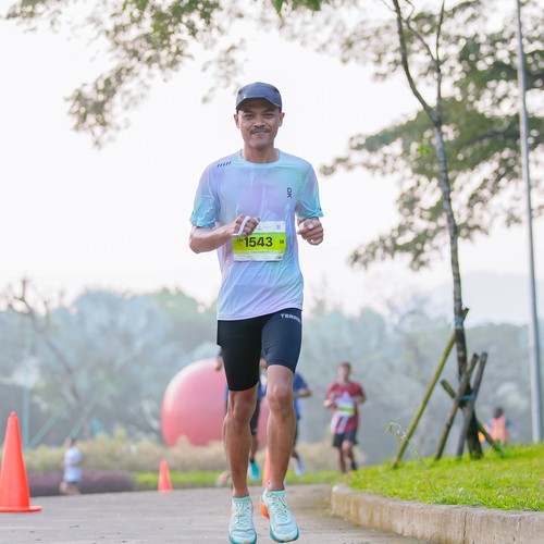 Race photo from BOGORUN 2026