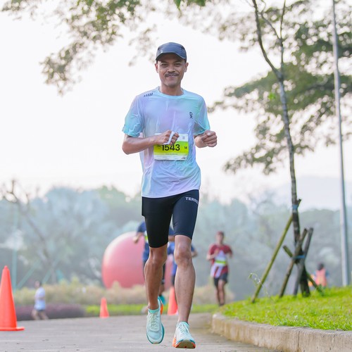 Race photo from BOGORUN 2026