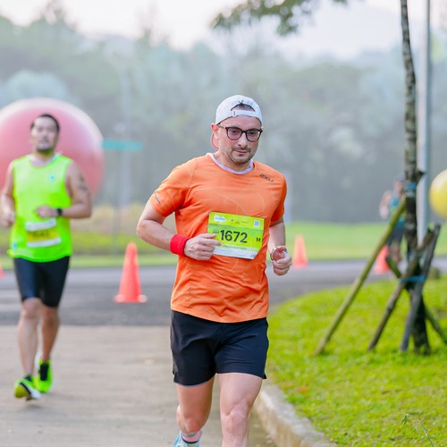 Race photo from BOGORUN 2026