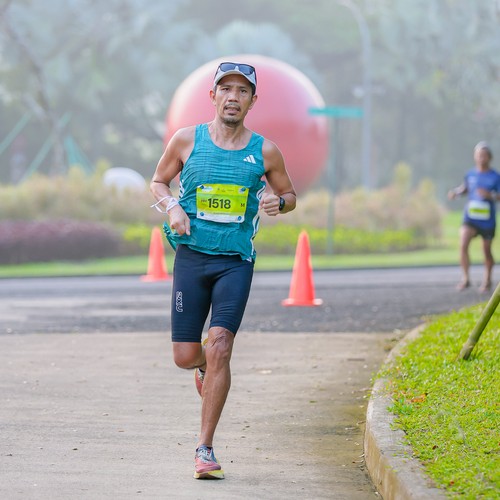 Race photo from BOGORUN 2026