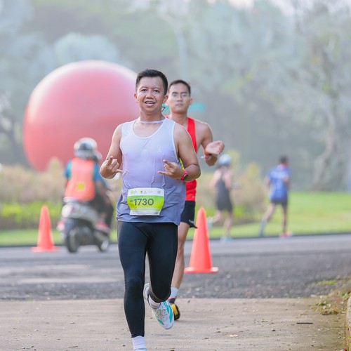 Race photo from BOGORUN 2026