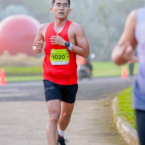 Race photo from BOGORUN 2026