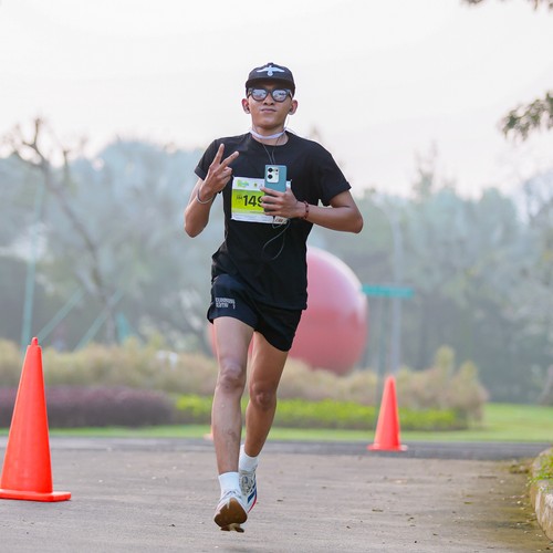 Race photo from BOGORUN 2026