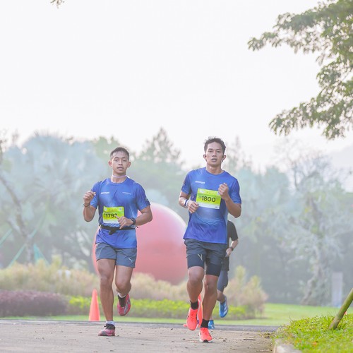 Race photo from BOGORUN 2026