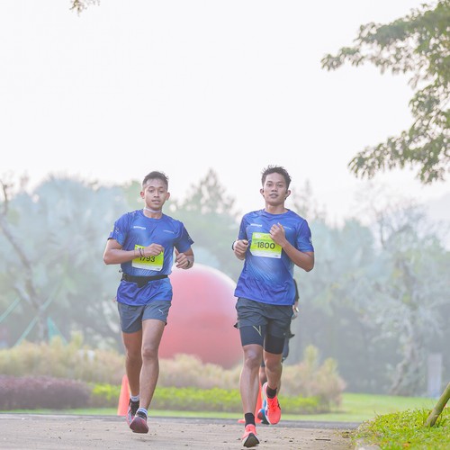 Race photo from BOGORUN 2026