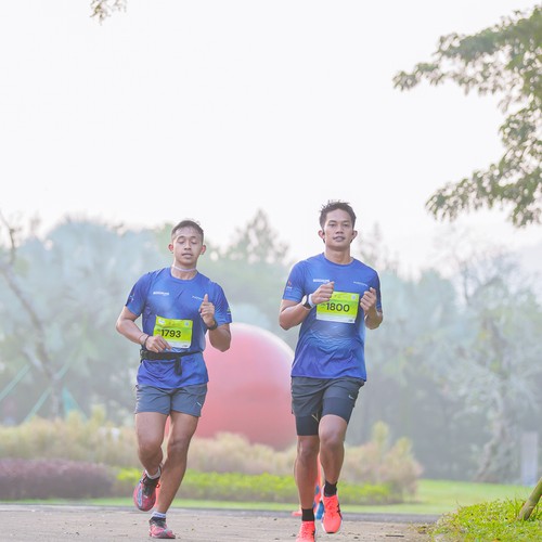 Race photo from BOGORUN 2026
