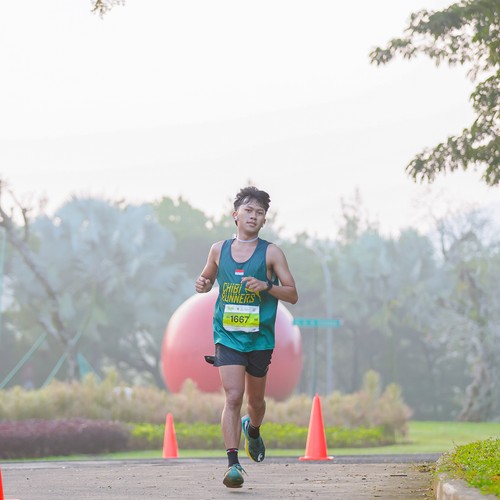 Race photo from BOGORUN 2026