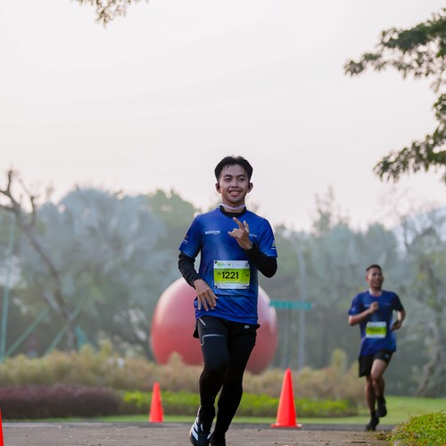 Race photo from BOGORUN 2026