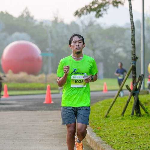 Race photo from BOGORUN 2026