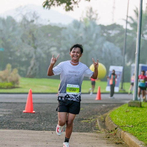 Race photo from BOGORUN 2026