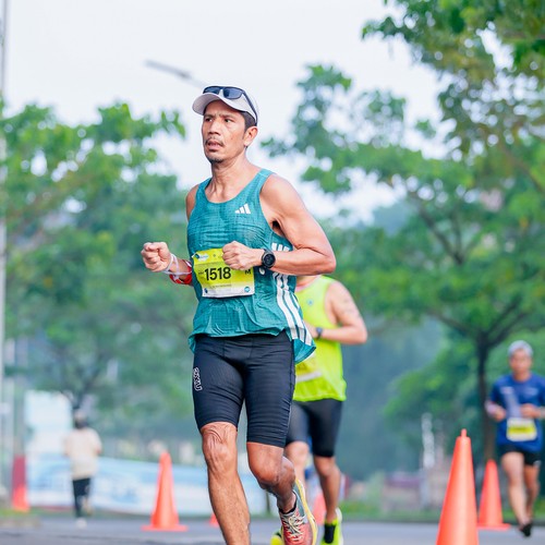 Race photo from BOGORUN 2026