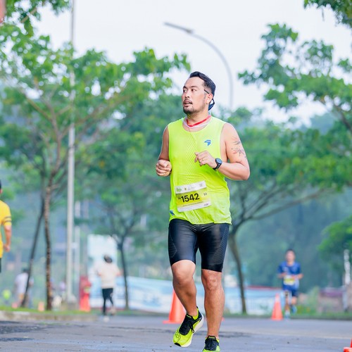 Race photo from BOGORUN 2026