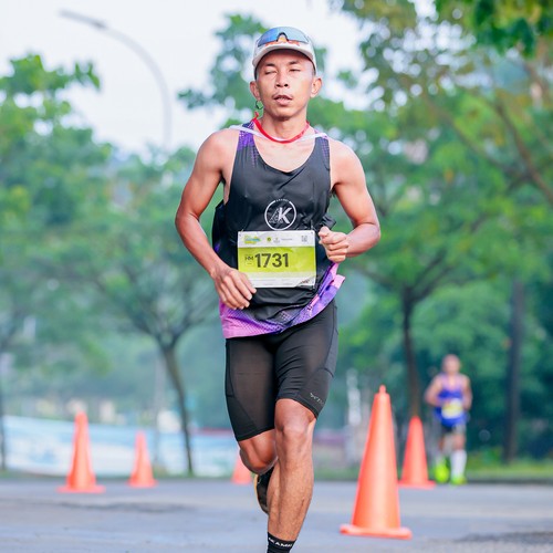 Race photo from BOGORUN 2026
