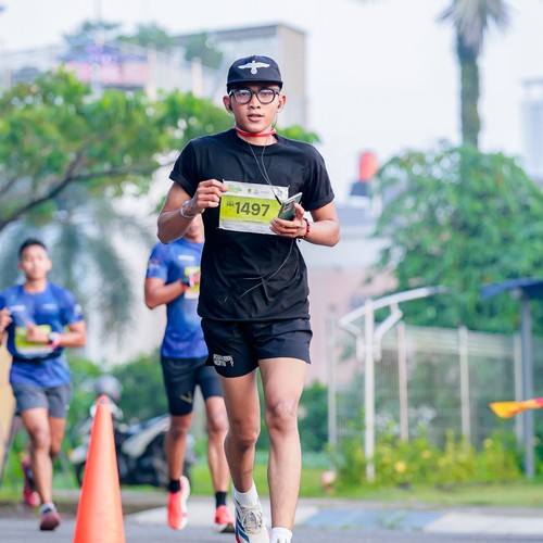 Race photo from BOGORUN 2026