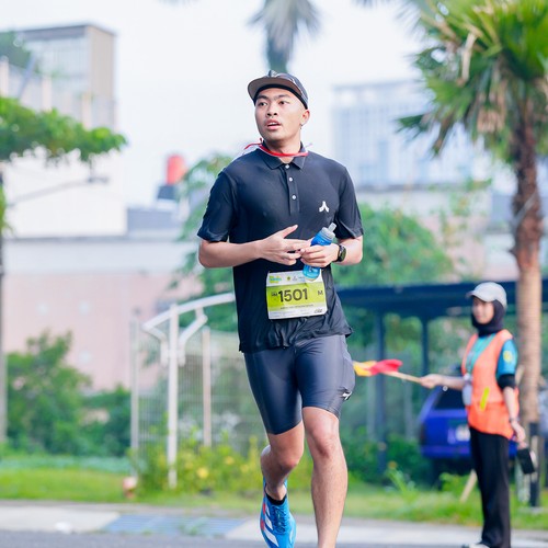 Race photo from BOGORUN 2026