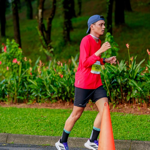 Race photo from BOGORUN 2026